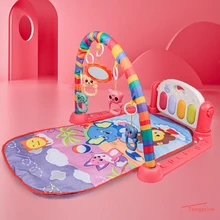 ベビージムクロールマット赤ちゃんのおもちゃ0 12月の子供教育キーボード子供開発活動ピアノ音楽再生覚醒マットジム