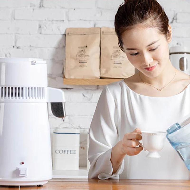 Distilled water machine 1.1L/H pure dew machine Wine steamer Multi-function distiller 220V/110V household/laboratory