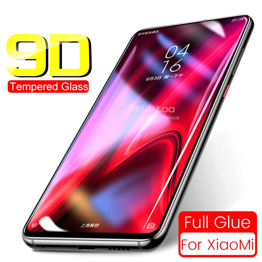 9D закаленное стекло для Xiaomi mi 9T 9 SE 8 A2 Lite A3 Защитная пленка для экрана на Red mi Note 7 Pro 6A 6 7A стеклянная защитная пленка