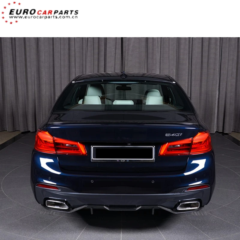 Диффузор G30 подходит для 5 серий 2017 года ~ M sport tech 540i 550i до MP стильный диффузор из