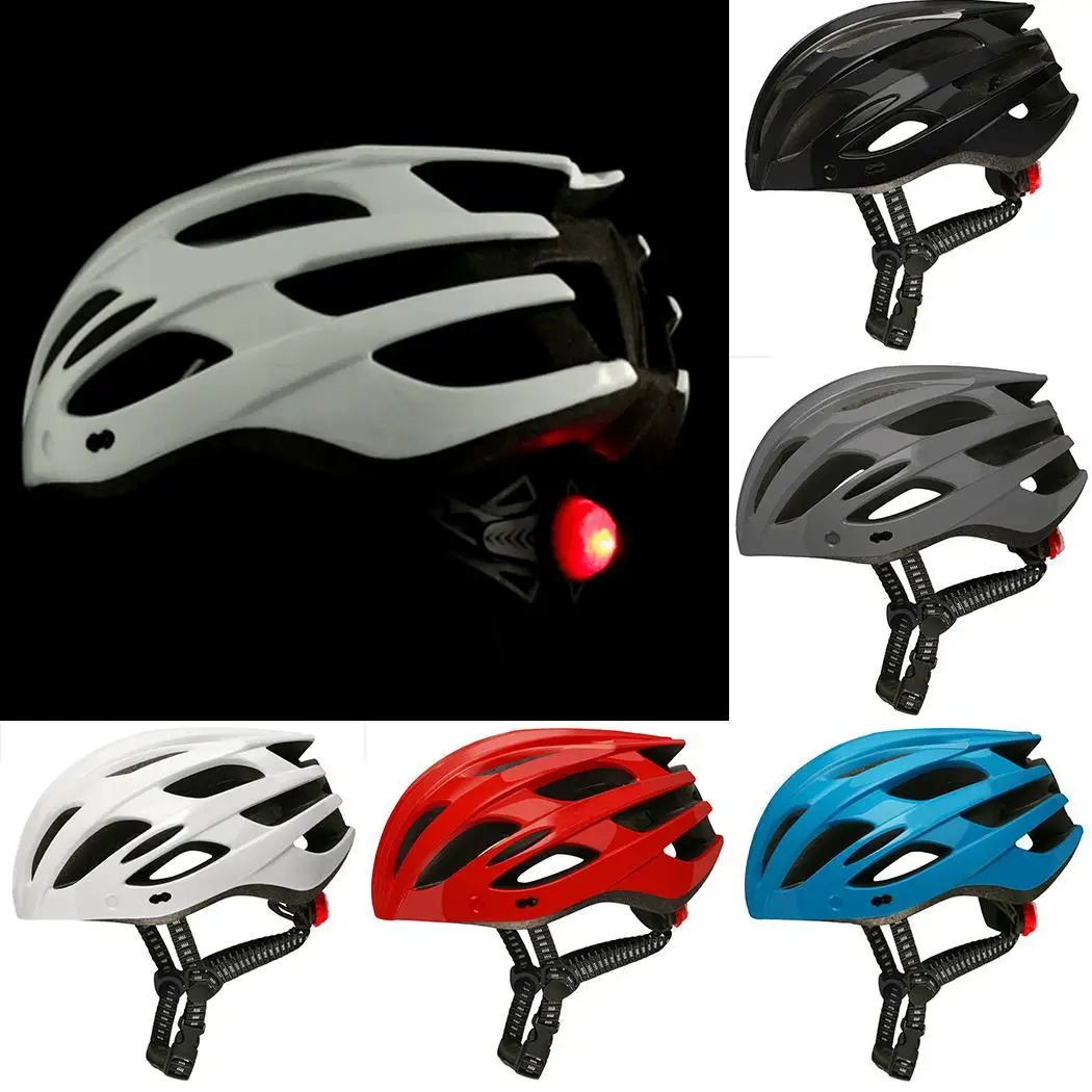 Best Adult Cycling Helmet Breathable Bike Riding Vents Safety Solid Hat Head Protection
