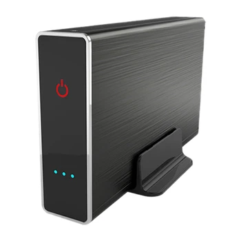 

USB Type-C 3.0 Mobile Hard Disk Box Desktop Hard Disk Box Supports 2.5-3.5 Inch SATA Serial Hard Disk Holder(EU Plug)