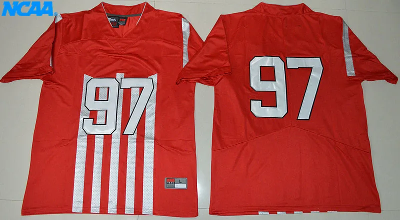 New Arrival High Quality Nick Bosa#97 College T-shirt Sport Jerseys S-XXXL - Цвет: 5