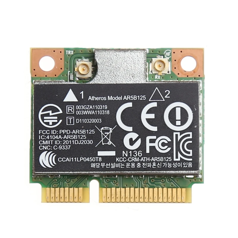 

Wi-Fi беспроводная карта PCI-E для Atheros AR5B125 SPS 675794-001 HP PN 670036-001