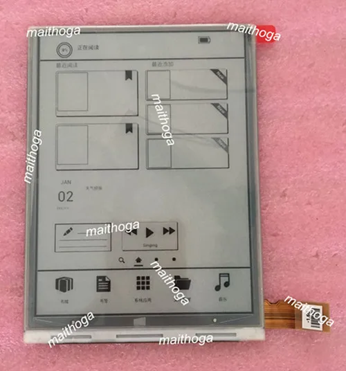 

PVI 6.0 inch E-Ink Screen E-Book Reader Panel ED060SCE (LF) 600(RGB)*800 SVGA