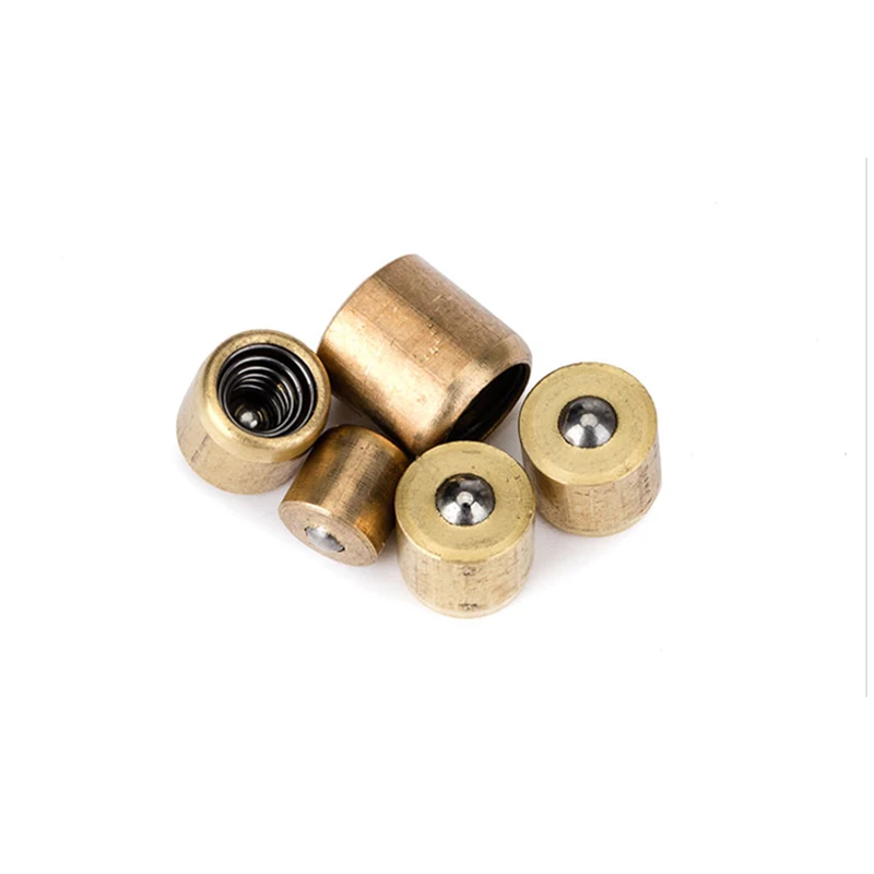 Grease Oil Cup Brass Push Button Oiler Press Fit Ball Oil Grease Cup For Gas Engine Motor Machine Tool