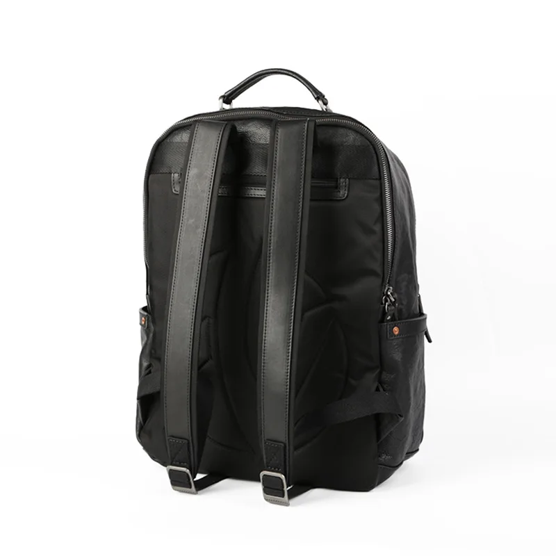 US $163.50 AETOO First Layer Cowhide Backpack Mens Leather LargeCapacity Trendy Backpack Multifunctional Business And Leisure Computer