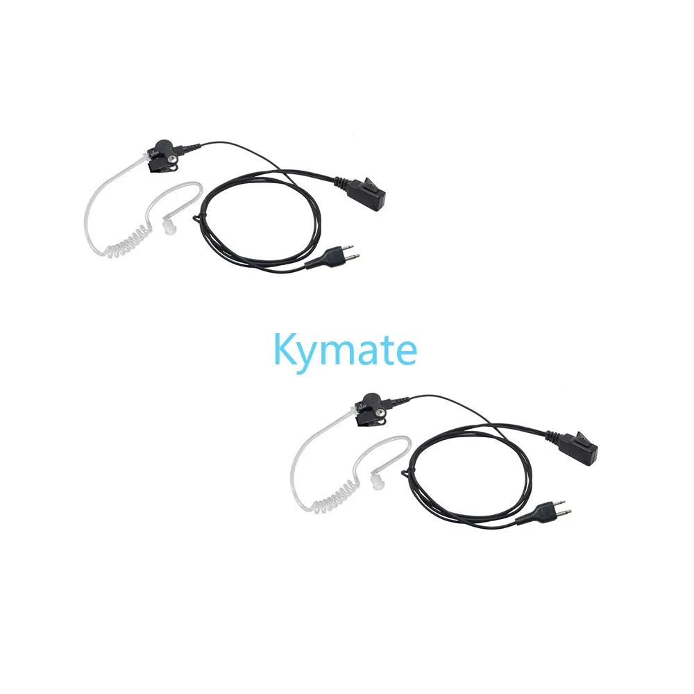 High-Quality 2 PIN Covert Acoustic Tube Earpiece For ICOM IC-F4TR IC-F10 IC-F20 IC-H2 ALINCO 2-Way Radio | Мобильные телефоны и