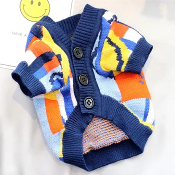 

Smiley Winter Pets Dog Clothes Cute Dog Sweater Warm Sweatshirt For Yorkshire Chihuahua Thicken Clothes For Small Dogs Puppy