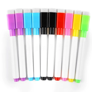 

10pcs Resuable DryErase Pocket Bag Reusable Sleeves Kid Write Wipe Tool Pock Pockets Bags