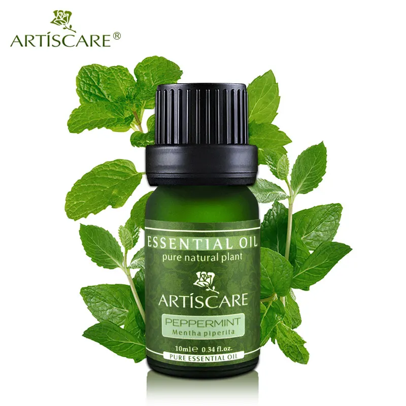 ARTISCARE 100% чистое эфирное масло перечной мяты 10 мл очищающие поры улучшающие