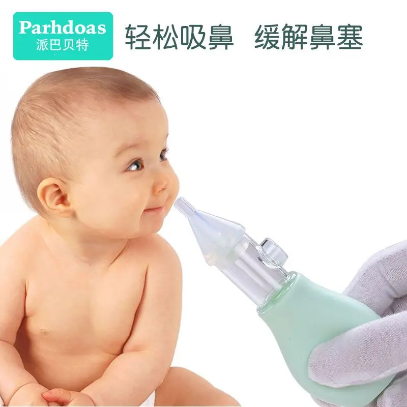 

Send Babette Baby Silica Gel Pump Anti-Reflux Design Nasal Aspirator Infant Nasal Cavity Cleaner 72144