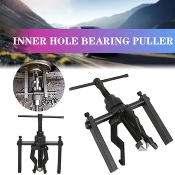 

Car Auto Carbon Steel 3-jaw Inner Bearing Puller Gear Extractor Heavy Duty Automotive Machine Tool Kit