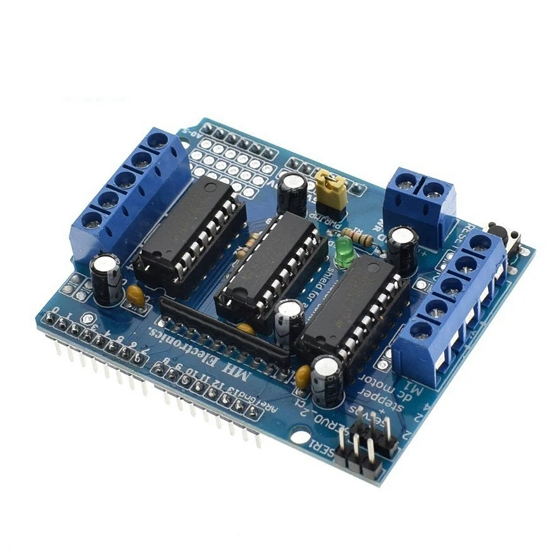 L293D щит управления двигателем Плата расширения привода двигателя для Arduino Щит двигателя
