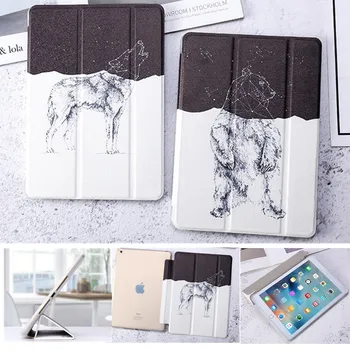 

Tablet Case for 2018 Case 9.7 2017 Silicone Soft Back Smart Cover Case for iPad Air air 2 Funda For ipad Mini 1 2 3 4 5 Pro 10.5