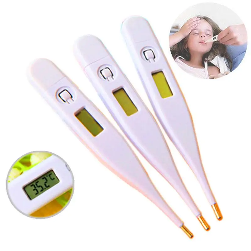 

WARMOM 1PC Baby Digital Thermometer Medical LCD Display Thermometer Kids Ear Underarm Mouth Fever Temperature Measuring