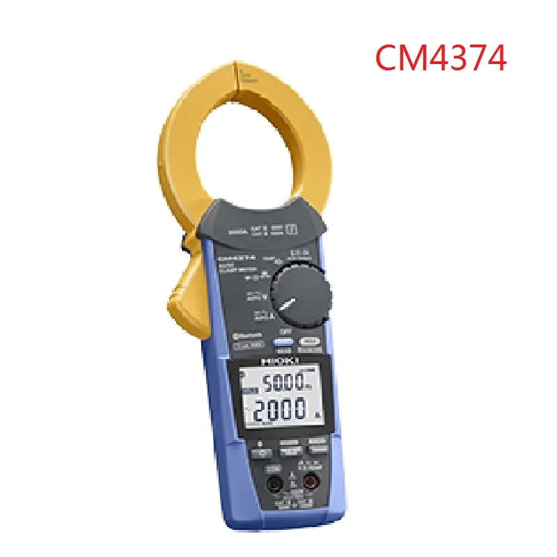 

HIOKI CM4374 True-RMS 1000VAC/1500VDC 2000A Clamp Meter with Frequency Resistance and Bluetooth