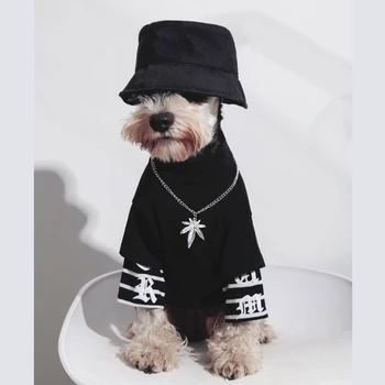 

New Arrive Pet Dog Hoodies Clothes Fleece Sweatshirt For Small Dogs Casual Puppy Cat Costumes French Bulldog Bichon Clothing