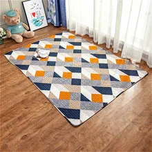 Игровой домик, коврик для ползания из мультфильма, детский игровой забор, коврик для спальни, ковер для шатра, мультяшный мат «татами», Противоскользящий коврик для пола