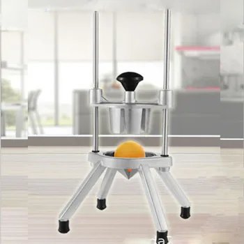 

Multi-functional Manual Fruit Cutter Splitting Machine Vertical Vegetable Cutter Commercial Orange Lemon Slicer