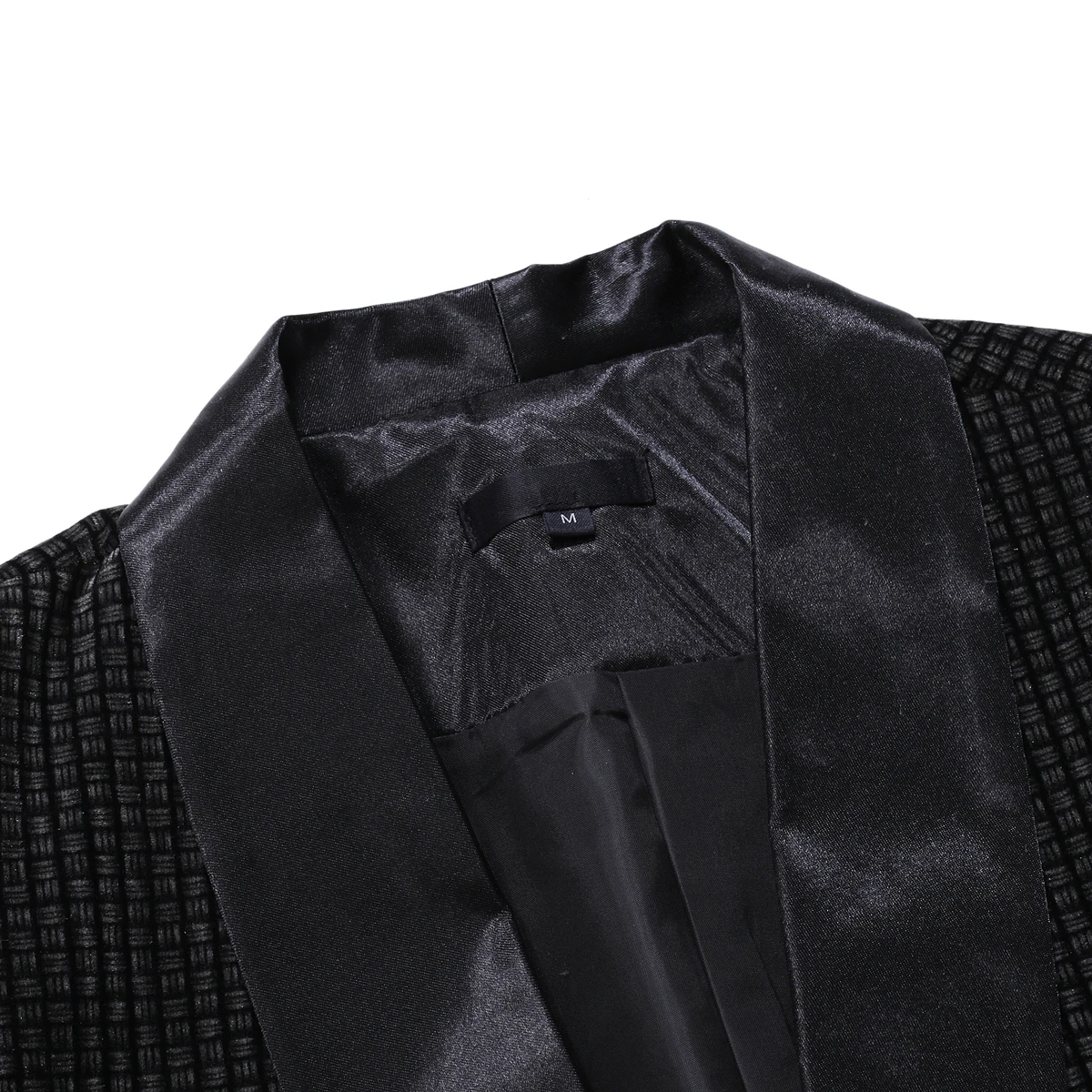 PUI men TIUA модный мужской осенний блейзер винтажный бархатный Свадебный Мужской костюм для жениха приталенный лоскутный клетчатый пиджак с v-образным вырезом и пуговицами