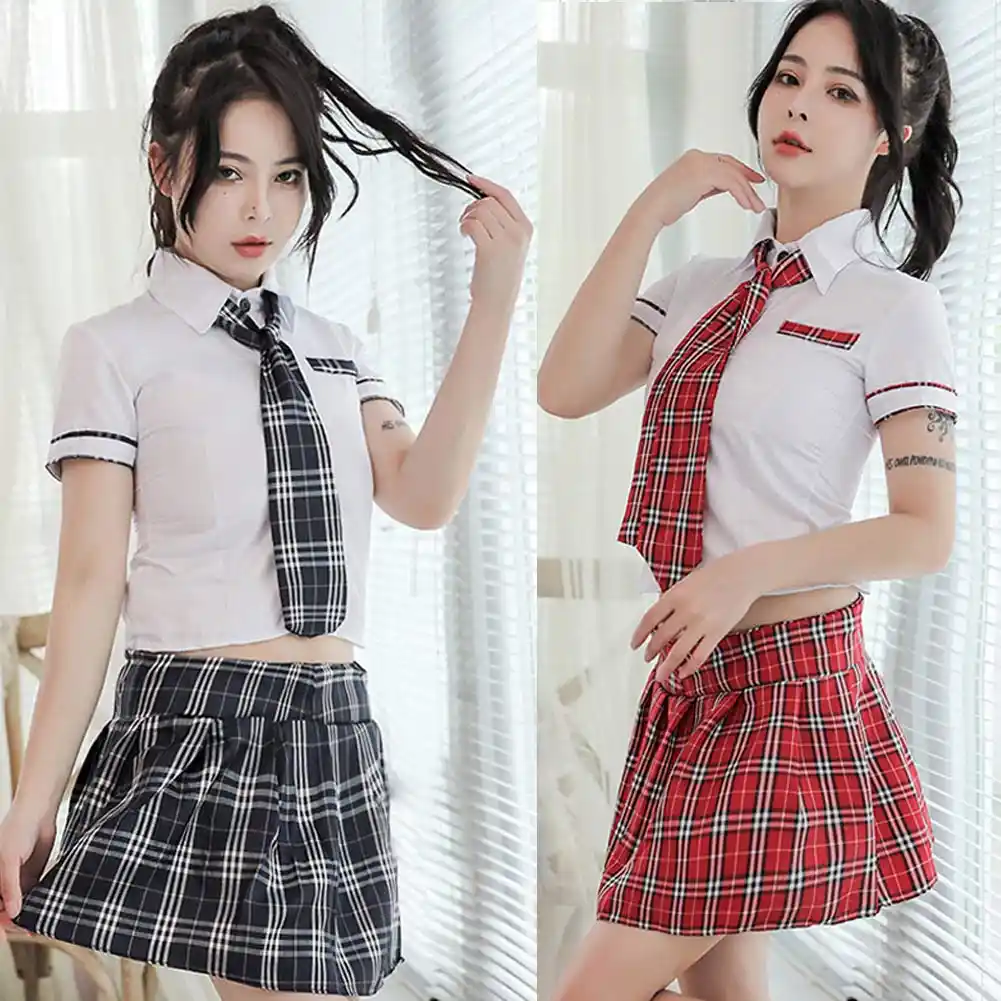 Erotic student uniform ecoliere sexy cosplay costums porno ...