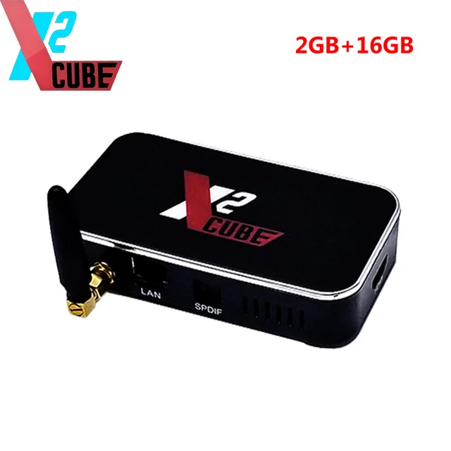 Оригинальная ТВ-приставка Ugoos X2 Cube X2 Pro Amlogic S905X2 Android 9,0 2G/16G 4G/32G 2,4G/5G WiFi 1000M Smart медиаплеер телеприставка - Цвет: 2G 16G X2 CUBE