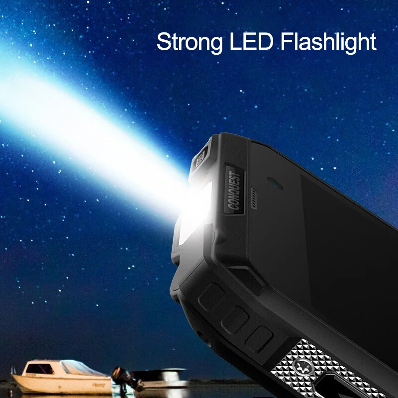 CONQUEST S18 IP68 прочный водонепроницаемый телефон Tiantong Satellite IoT DMR внутренний смартфон