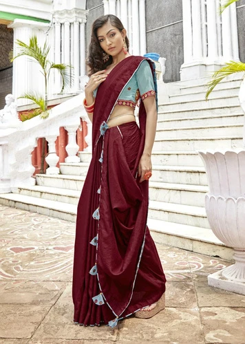 Saree dress for ladies Clearance