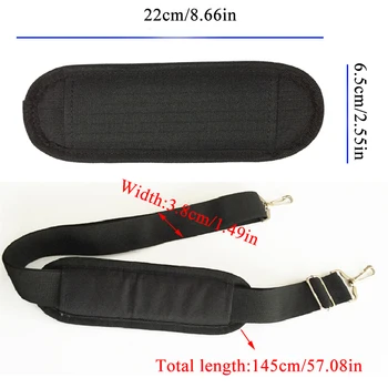 

2019 Men Bag Strap For Briefcase Laptop Bag Adjustable Strap For Briefcase Laptop Bag Nylon Strap for Bag Strong Shoulder Strap