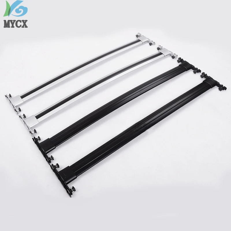 

Cross Bar Roof Rack Roof Rail For Toyota Land Cruiser 200 V8 LC 200 LC200 2008 2009 2010-2019,Silver Black,Guarantee Quality