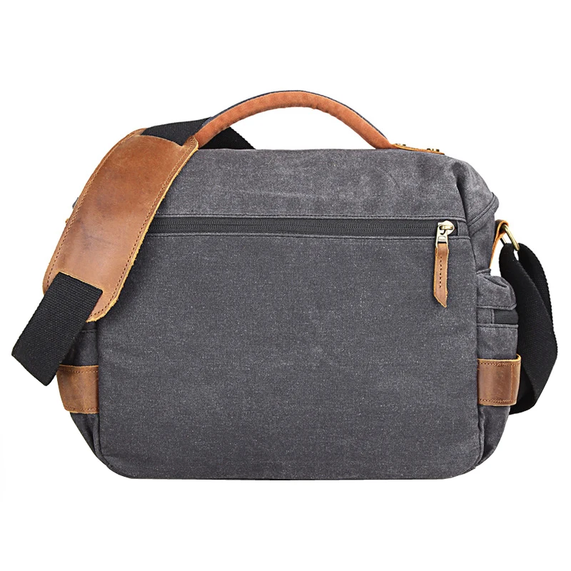  Vintage Retro Waterproof Camera Batik Canvas Photography Shoulder Casual Messenger Photo Men Women 