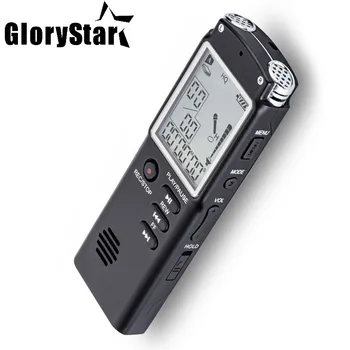 

Glory 8GB/16GB/32GB Voice Recorder USB Professional 96 Hours Dictaphone Digital Audio Voice Recorder With WAV,MP3 Player