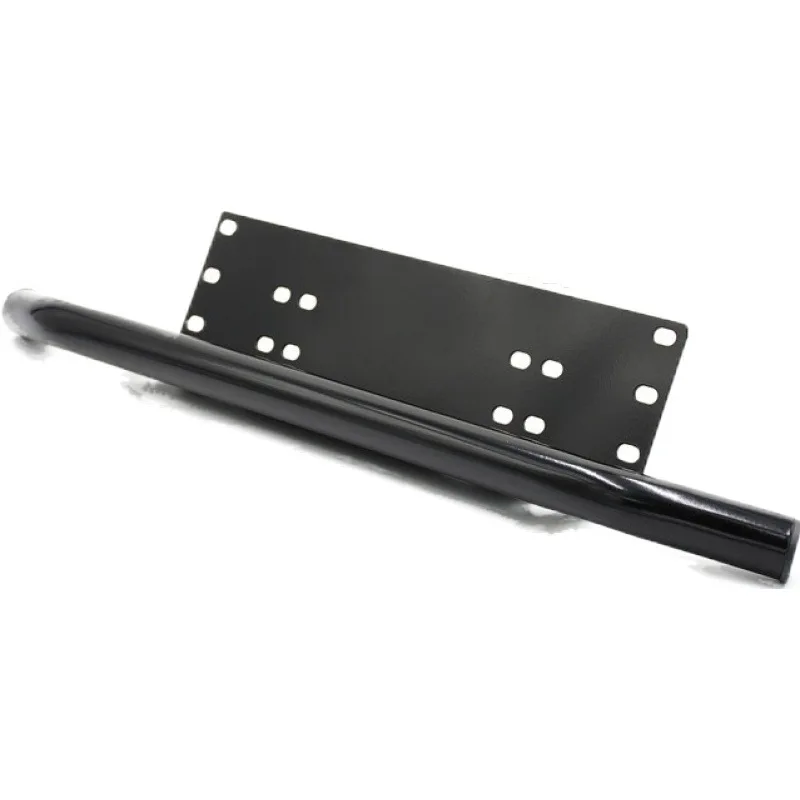

Universal Black And White with Pattern Stainless Steel License Plate Lamp Holder LED Worklight Bracket LED Lamp Tube Bracket Ame