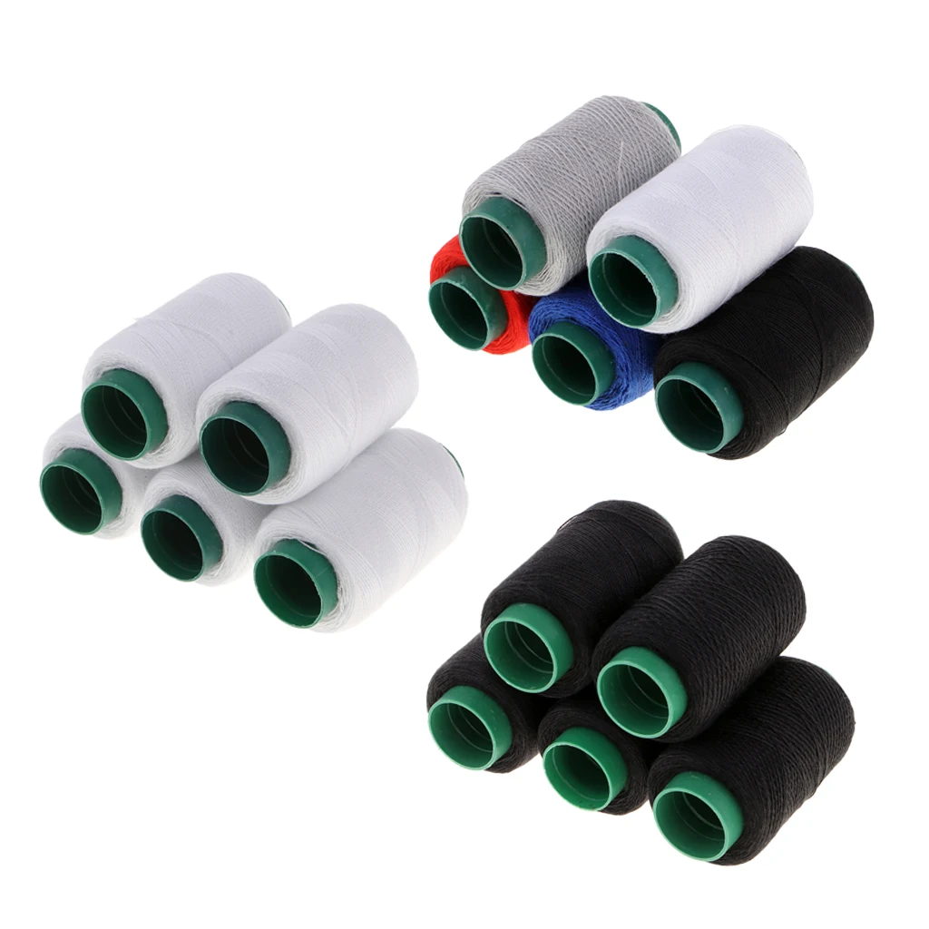 5Pcs Sewing Thread - 219 Yards Polyester Thread Sets Spools Thread for Sewing Machine Multi Use Hand Stitching Embroidery Thread