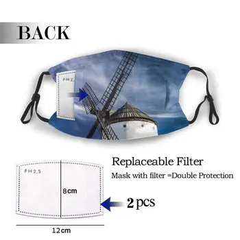 

protective mask with filter Windmill anti dust PM2.5 reuse adult teen child girl