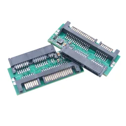 Mini adaptador SATA 1,8 A 7 + 15, 2,5 ", SATA SSD de 16 pines a 22 Pines, convertidor, Conector de Añadir en la tarjeta de expansión para portátiles
