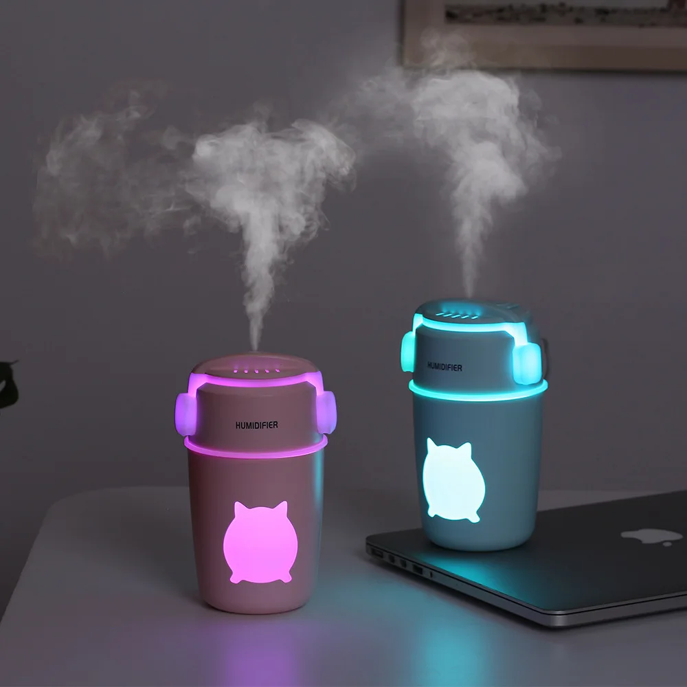 Новый креативный офисный подарок домашний маленький крутой увлажнитель USB мини