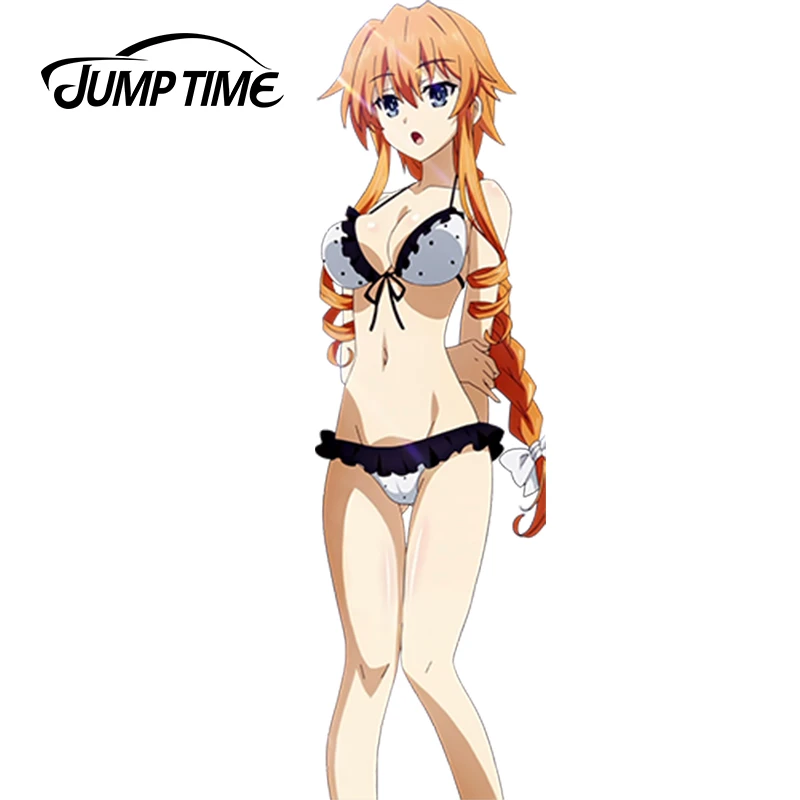 Jumptime 13cm X 3.7cm Sexy Cute Girl Car Sticker Date A Live Anime Yamai Yuzuru Render Jdm Vinyl Decal Car Stickers - Car Stickers - AliExpress