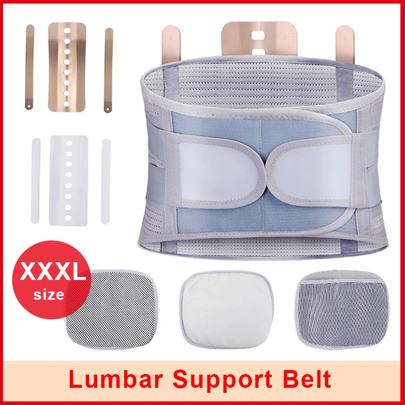 Lumbar Support Belt Disc Herniation Orthopedic Medical Strain Pain Relief Corset Corsets For Back Decompression Self-heating