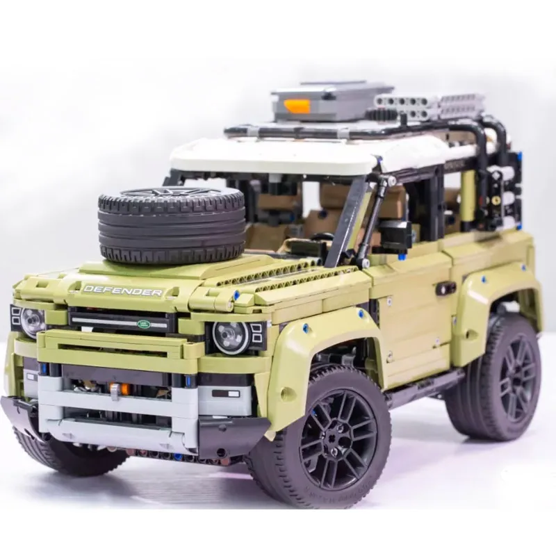 93018 Creator Ideas Technic Внедорожный Автомобиль SUV Defender, строительные блоки, кирпичи, игрушки, совместимые с Technic 42110