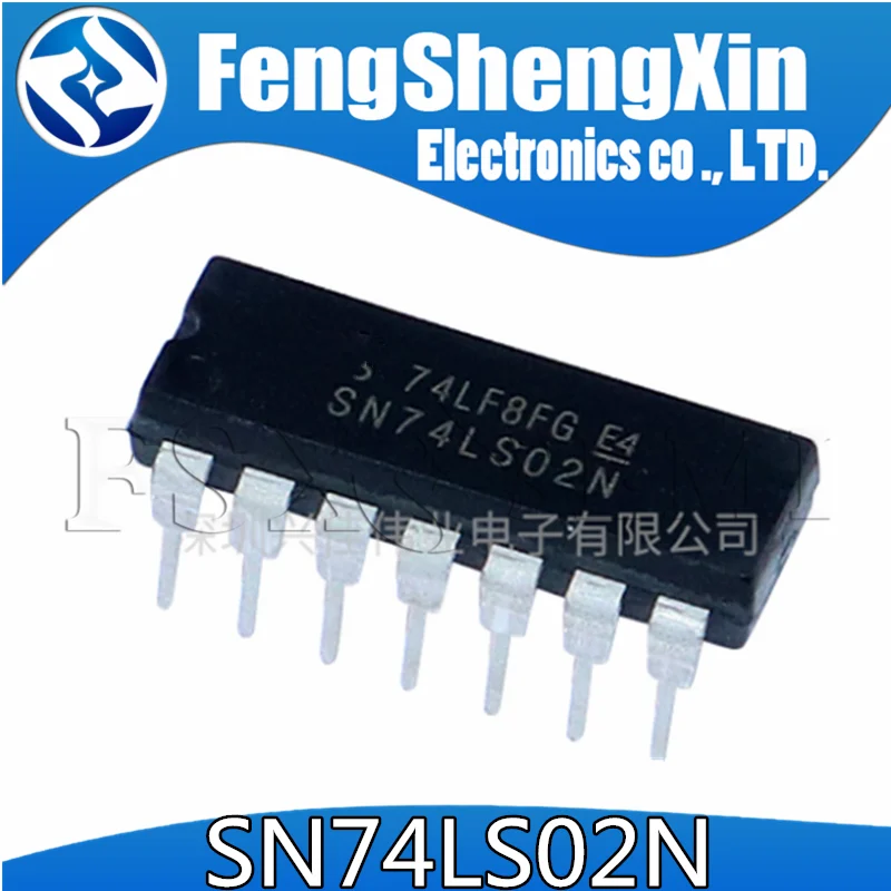10 шт./лот HD74LS02P DIP-14 HD74LS02 74LS02 SN74LS02N Quad 2 входа NOR Gate IC | Электронные компоненты и