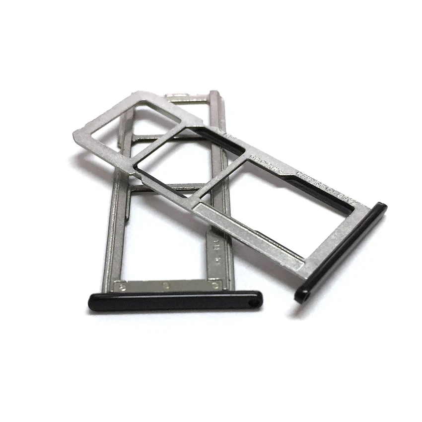 Soporte de bandeja Sim para Motorola Moto G6 Play, bandeja de tarjeta SIM, adaptador de soporte de ranura, piezas de reparación