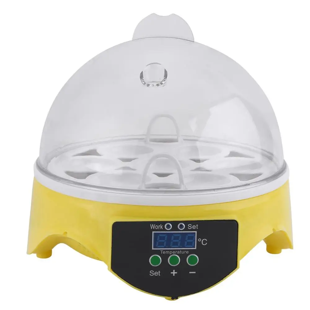 

110/220V 7 Eggs Automatic Incubator Mini Electric Duck Bird Brooder Farm Hatchery Incubator Machine For Chicken Birds Duck