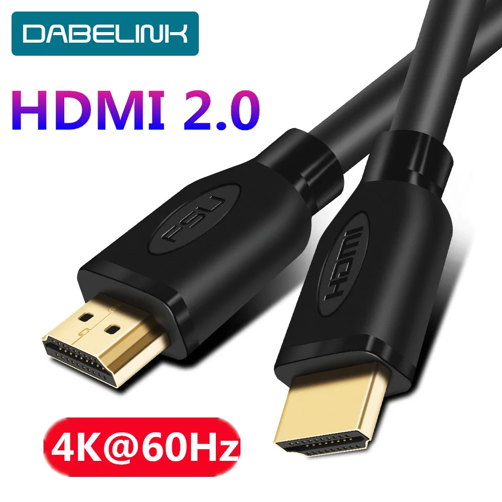  Кабель HDMI 4K HDMI в HDMI 2,0, кабель для PS4, Apple TV, 4K, разветвитель, расширитель коробки, 60 Гц, видео, кабель HDMI 3 м, 5 м, 10 м 