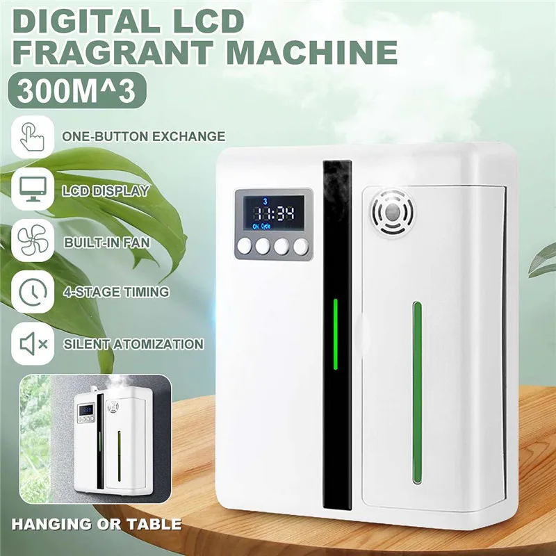 Aroma Diffuser For Home Room Fragrance Automatic Nebulizer Electric Air Freshener Hotels Essential Oil Aromatherapy |