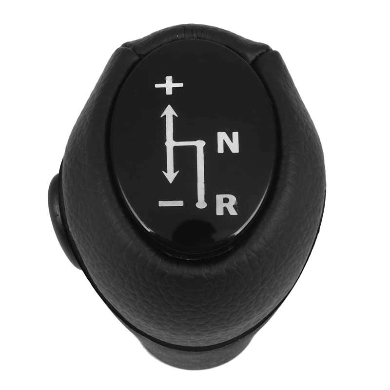 Gear Knob Automatic Knob Black for Smart Fortwo 450 451 1998-2014 Smart Roadster 452 2003-2006 Gear Head Case Sleeve