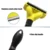 S M LYellow Pet Hair Brushes For Dog Cat Small Animal Grooming Comb Tickle Fur Cleaning Brush Hair Clipper Tools Furmines