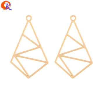 

Cordial Design 100Pcs 23*40MM Jewelry Accessories/Earrings Parts/Matte Gold/Geometry Shape/DIY Making/Hand Made/Earring Findings