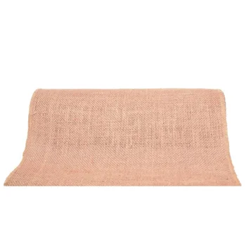 

1 Roll Creative Attractive Christmas Durable Table Decor Craft Ribbon Party Prop Burlap for Party Hotel Bar